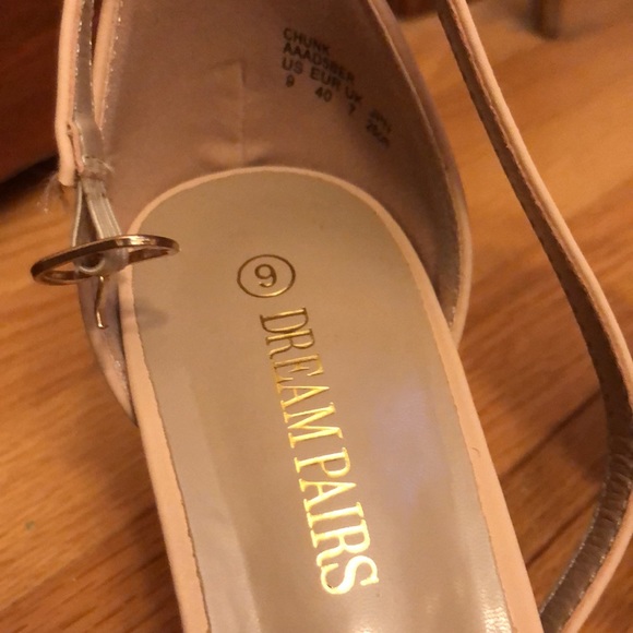 COPY - COPY - Nude Dream Pairs Ankle Strap Pump - Picture 2 of 6